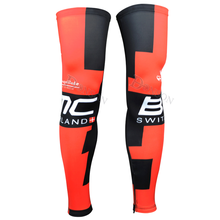 Radsport Beinwarmer BMC 2015 orange